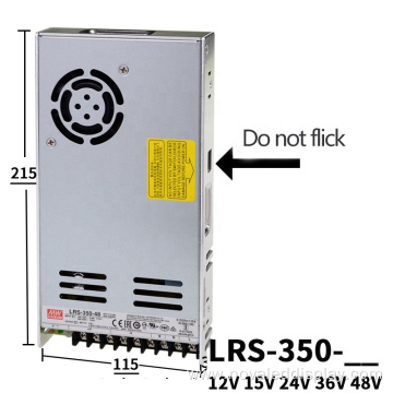 Fuente de alimentación de pantalla LED MeanWell LRS-350-5